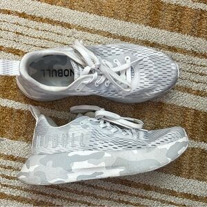 Nobull White Camo Journey Running Shoes Size 7.5